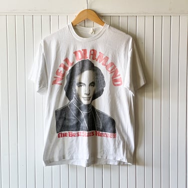 Vintage 1989 Neil Diamond Band T-Shirt Medium