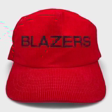 Vintage Portland Trail Blazers Corduroy Snapback Hat