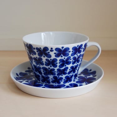 Rorstrand Mon Amie Large Cup and Saucer Marianne Westman Made in Sweden Scandinavian Modern 