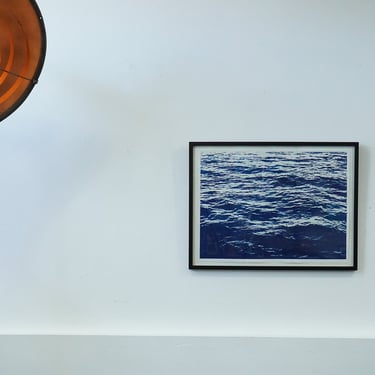 Framed Water Cyanotype 25" x 33"