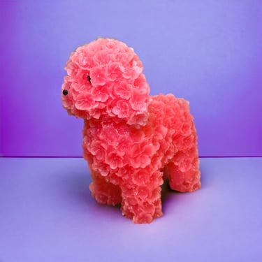 Poodle Candle