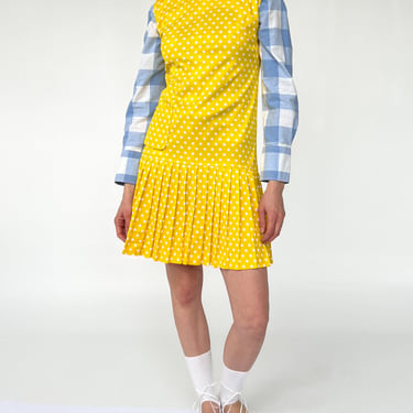 Yellow Polka Dot Dress (S)