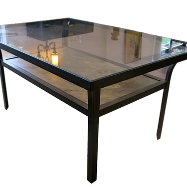 Steel cocktail table