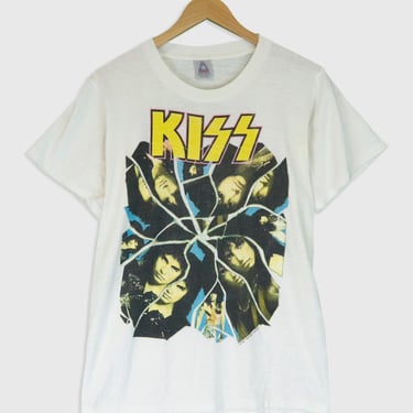 Vintage 1987 Kiss 'I Went Crazy' T Shirt Sz L