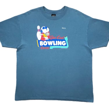 Vintage 90s Sherrys Best Joe Cool Bowling Lanes Reno Nevada Graphic T-Shirt Size XL 