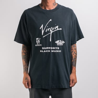 Vintage 90’s Virgin Rap-A-Lot Noo Tribe Supports Black Music T-Shirt 