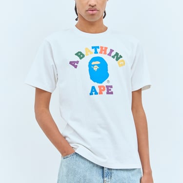 A Bathing Ape® Men Logo Print T-Shirt