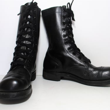 Mens leather cheap jump boots