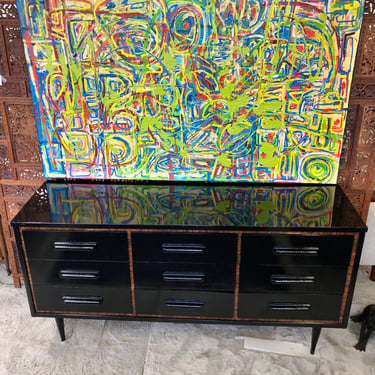 Original Abstract Painting by Karl Lubbering