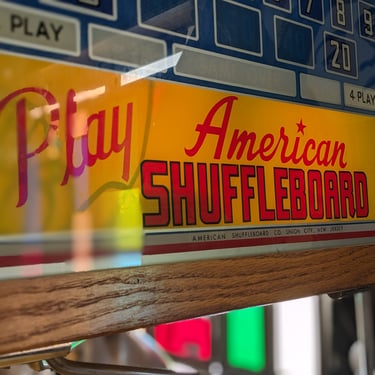 Vintage American Shuffleboard Co Shuffleboard Table