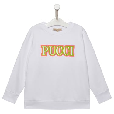 Emilio Pucci Bambina Cotton Sweatshirt