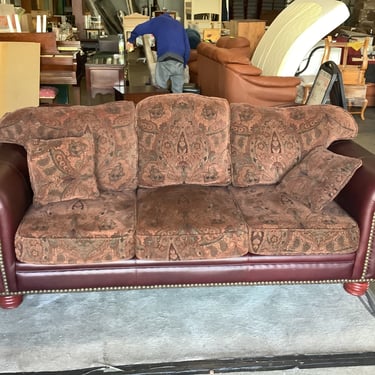 Maroon Sofa