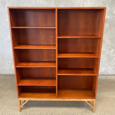 Mid Century Rosewood, Teak &amp; Oak Bookshelf by Borge Mogensem for FDB Mobler