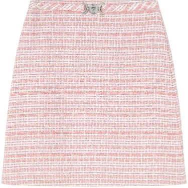 Versace Women Bouclé Tweed Mini Skirt