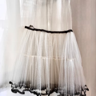 White Mesh Petticoat
