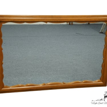 SPRAGUE & CARLETON Solid Hard Rock Maple Colonial / Early American 48" Dresser / Wall Mirror 