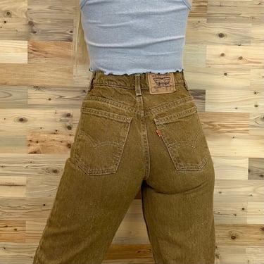Levi's 550 Orange Tab Vintage Jeans / Size 24 25 