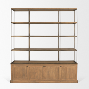 Baron 4-Door Shelving Unit