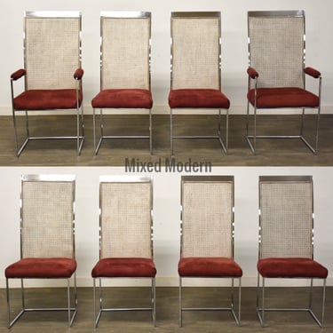 Milo Baughman Thayer Coggin Dining Chairs - Set of 8 