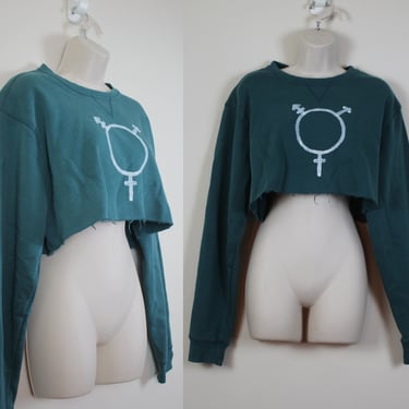 Trans Pride Cropped Sweatshirt 