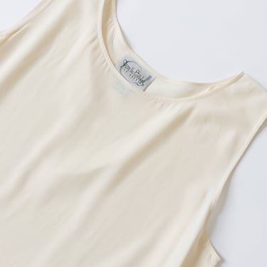 Vintage DVF Silk Tank in Butter