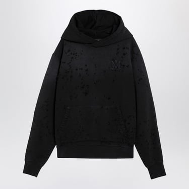 Amiri Distressed Black Hoodie Men