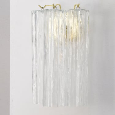 Wall sconce with Murano blown glass 