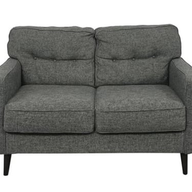 Modern Gray Loveseat