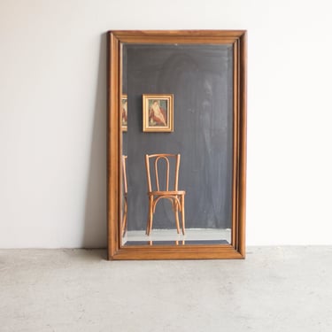 Vintage Wood Frame Mirror | 32 x 53