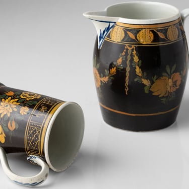 Worcester Porcelain Jug & Mug