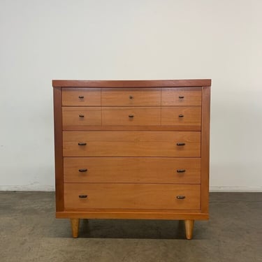 Large Highboy dresser in mahogany by Dixie | Vintage On Point - Los ...