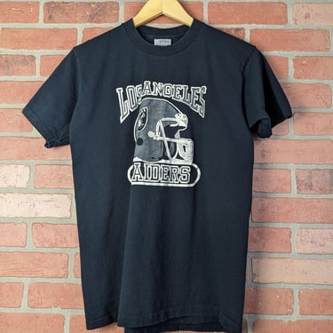 Vintage 90s NFL Los Angeles Raiders Football ORIGINAL Sports Tee - Medium 