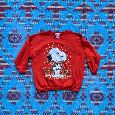Vintage 90s Snoopy Halloween Sweatshirt 