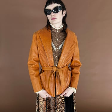 70s Beau-Geste Leather Jacket