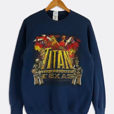 Vintage 2000 Titan Six Flags Over Texas Sweatshirt Sz M