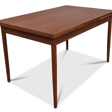 Teak Dining Table w Two Leaves