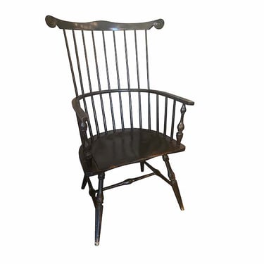 Black Windsor Armchair, Early 20th Century