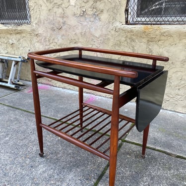 Mid century bar cart Danish modern bar cart mid century Arthur Umanoff bar cart 