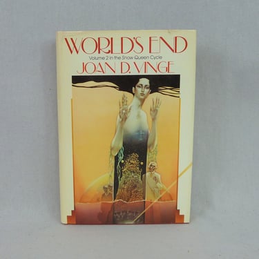 World's End (1984) by Joan D Vinge - Vol 2 in the Snow Queen Cycle - Vintage 1980s Science Fiction Novel Book 
