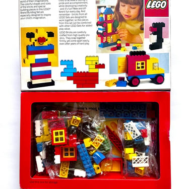 Vintage Lego Set 1983 Sealed NIB New 80s Legos Sets Basic Building Bricks 