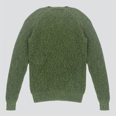 Green Overdye Knit Sweater
