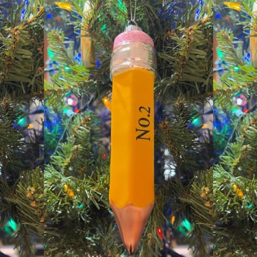 No 2 Pencil Ornament