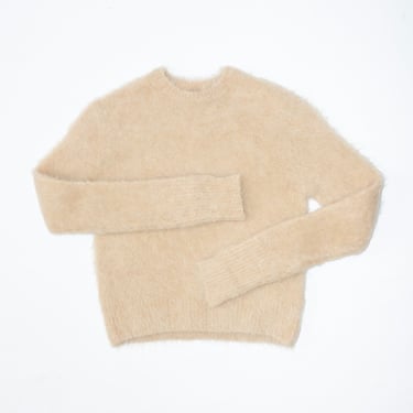 Cropped Sweater in Camel