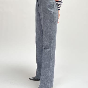 Cobalt Tweed Trousers (M)