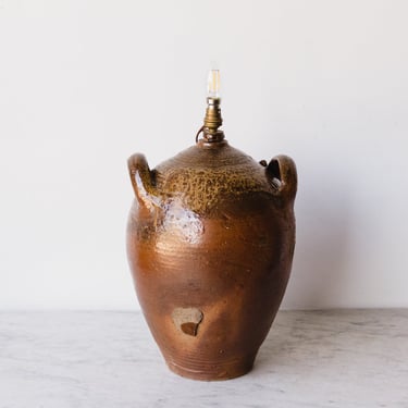 Vintage Stoneware Lamp | Pierre Malbec Collection