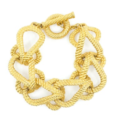 Givenchy Matte Goldtone Link Bracelet