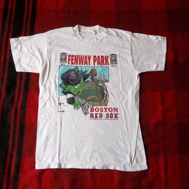 Vintage T-shirt Fenway Park Boston Red Sox sz L 1990s Baseball 
