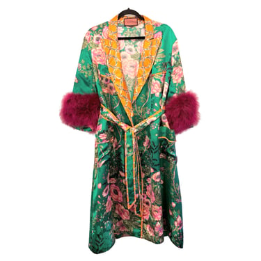 Gucci Floral Wrap Dress