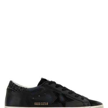 Golden Goose Deluxe Brand Women Black Leather Superstar Sneakers