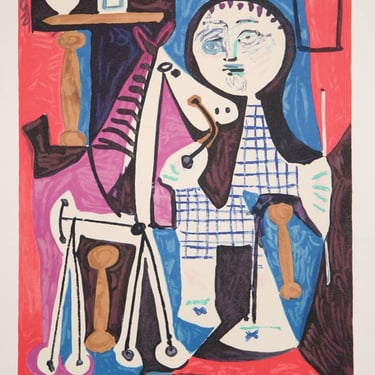 Claude a Deux Ans, Pablo Picasso (After), Marina Picasso Estate Lithograph Collection 